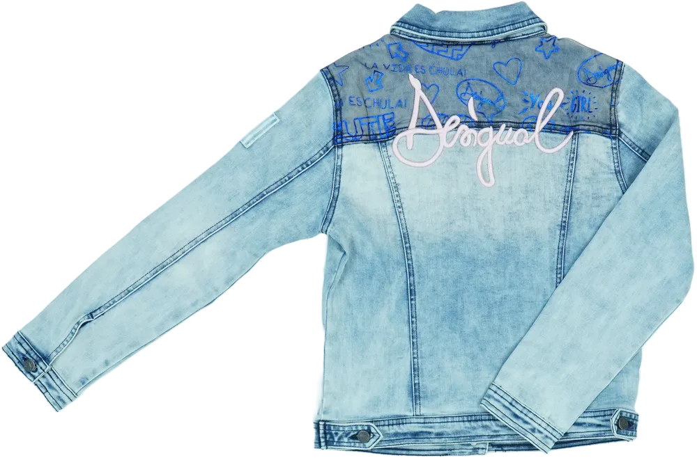 Kék Desigual Farmerdzseki EU 152 / UK 12 év / US 12 év/L