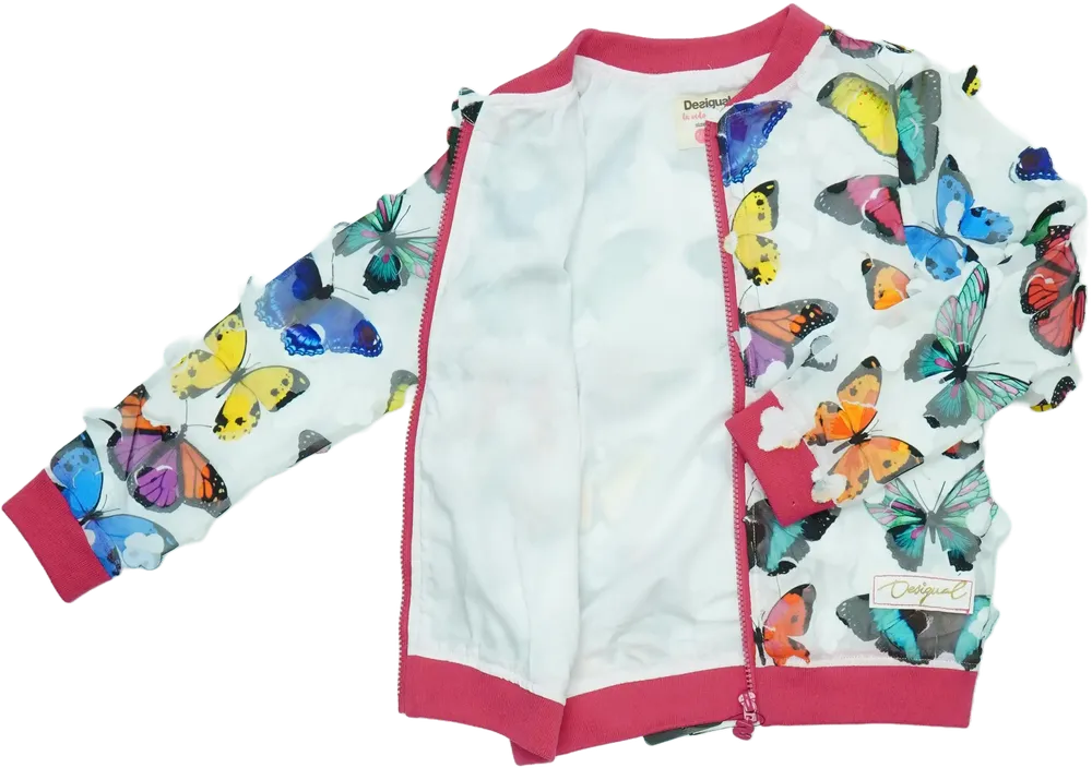 Fehér Desigual Dzseki EU 116 / UK 6 év / US 6 év/S