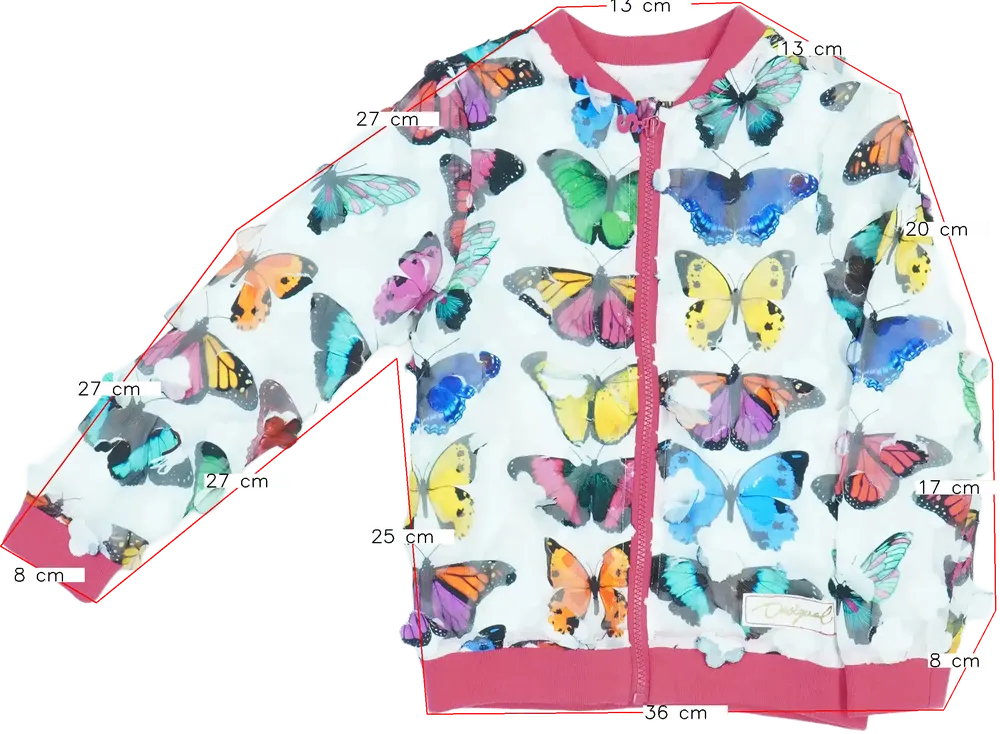 Fehér Desigual Dzseki EU 116 / UK 6 év / US 6 év/S