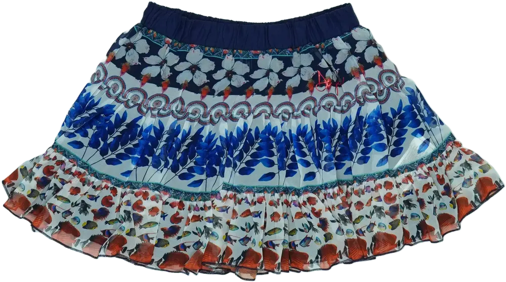 Kék Desigual Szoknya EU 116 / UK 6 év / US 6 év/S