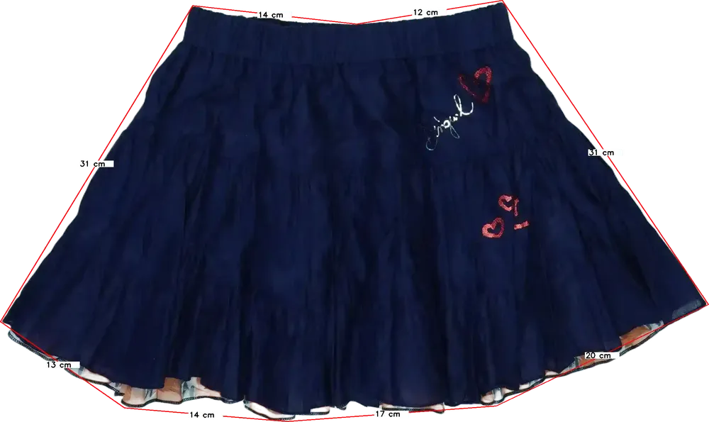 Kék Desigual Szoknya EU 116 / UK 6 év / US 6 év/S