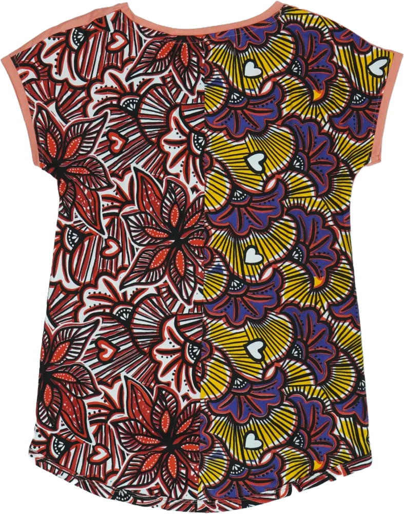 Rózsaszín Desigual Póló EU 116 / UK 6 év / US 6 év/S