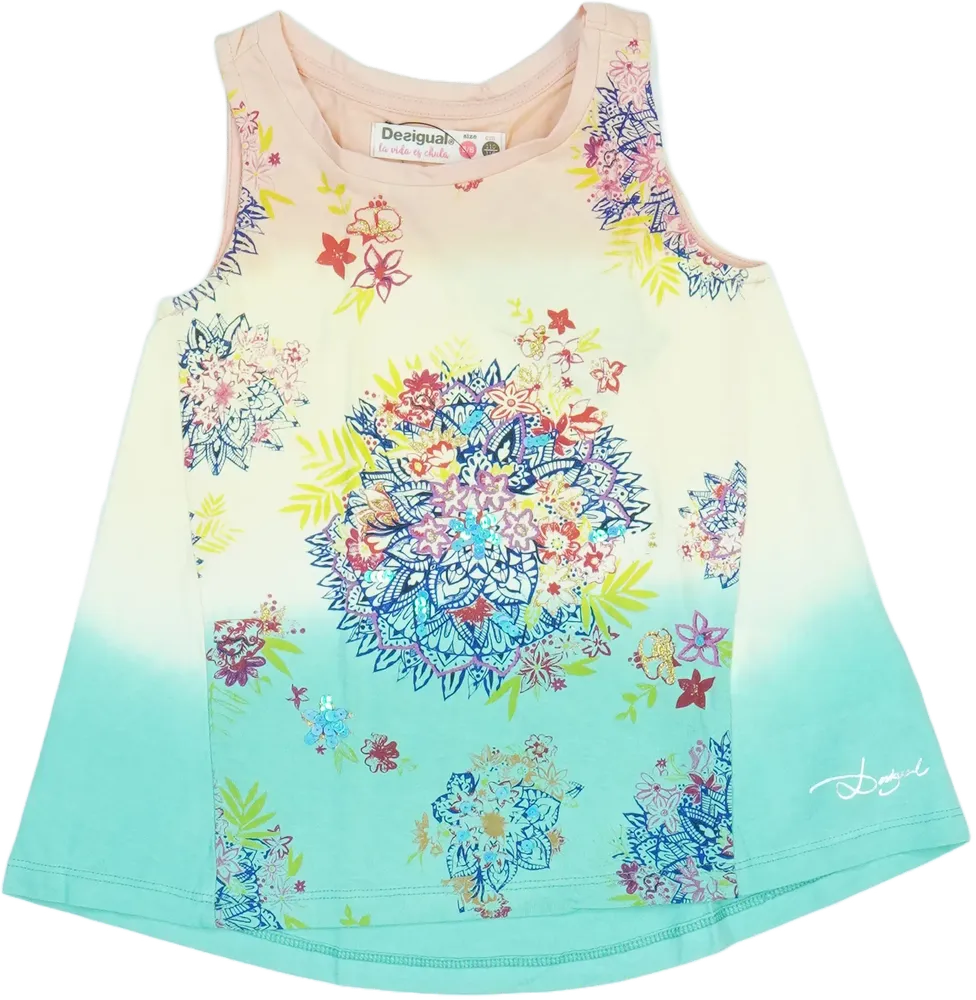 Többszínű Desigual Tunika EU 116 / UK 6 év / US 6 év/S