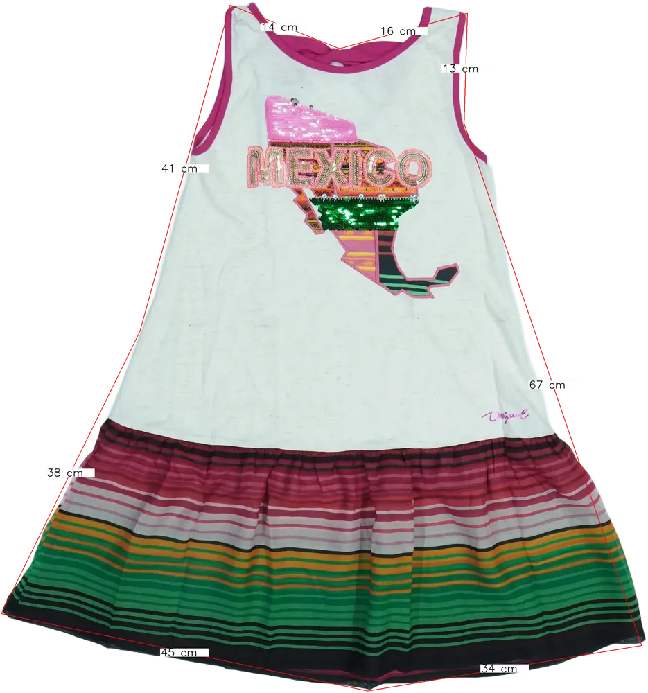 Többszínű Desigual Ruha EU 152 / UK 12 év / US 12 év/L