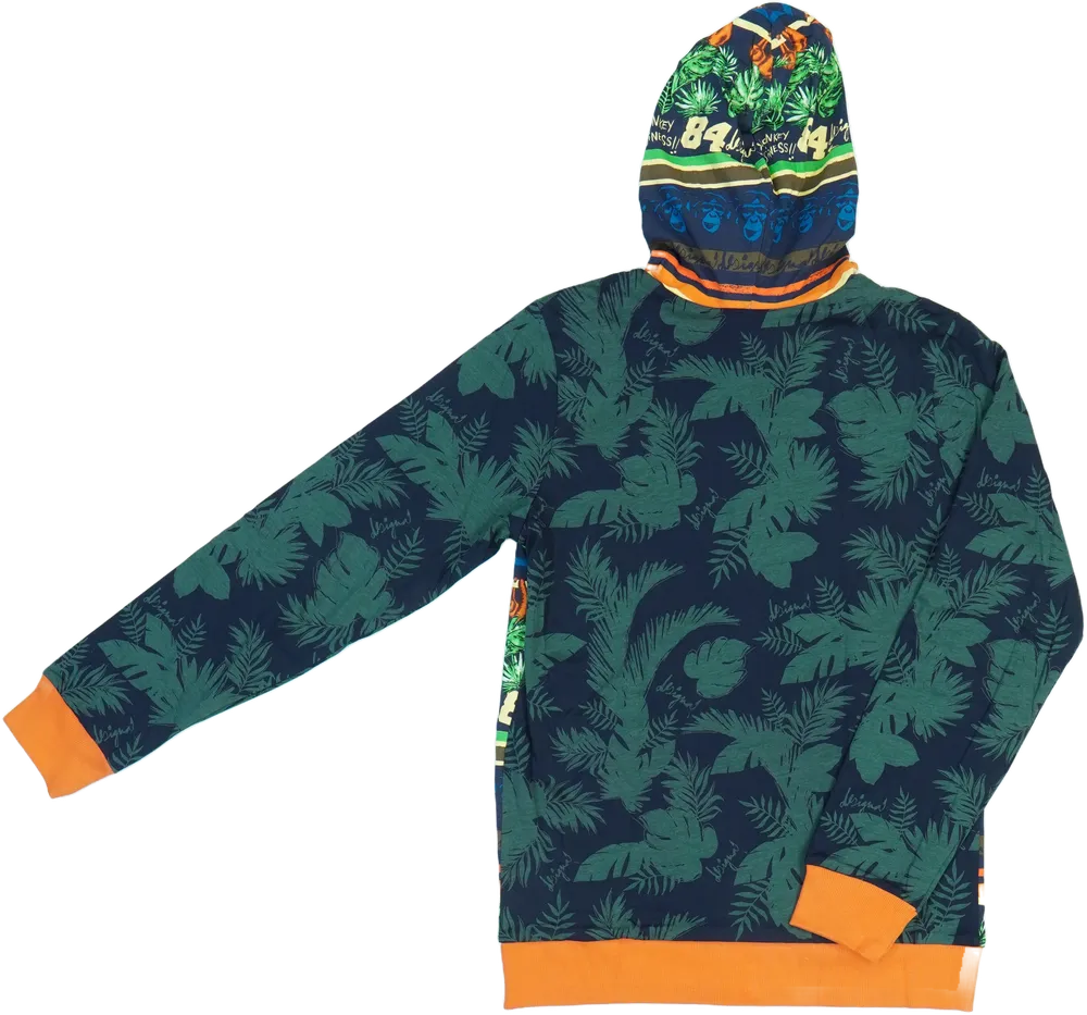 Többszínű Desigual Kapucnis pulóver EU 152 / UK 12 év / US 12 év/L