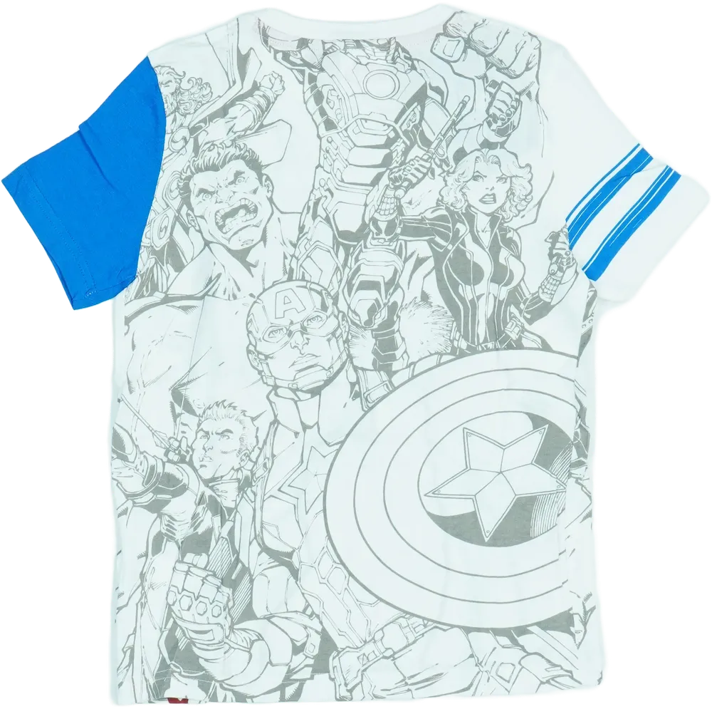 Fehér Desigual Póló EU 128 / UK 8 év / US 8 év/M