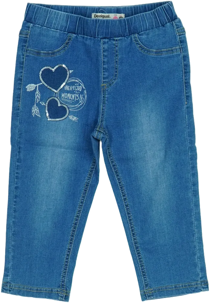 Kék Desigual Halásznadrág EU 128 / UK 8 év / US 8 év/M