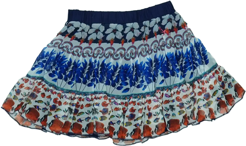 Kék Desigual Szoknya EU 128 / UK 8 év / US 8 év/M