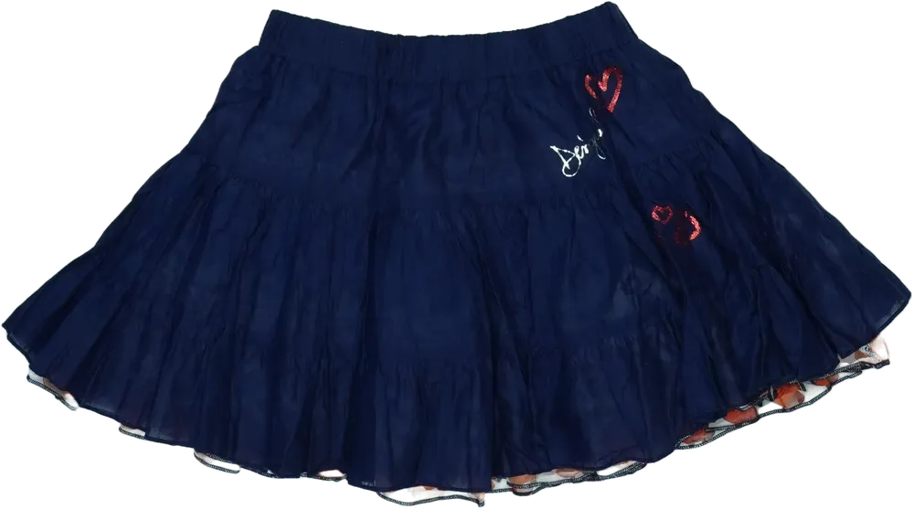 Kék Desigual Szoknya EU 128 / UK 8 év / US 8 év/M