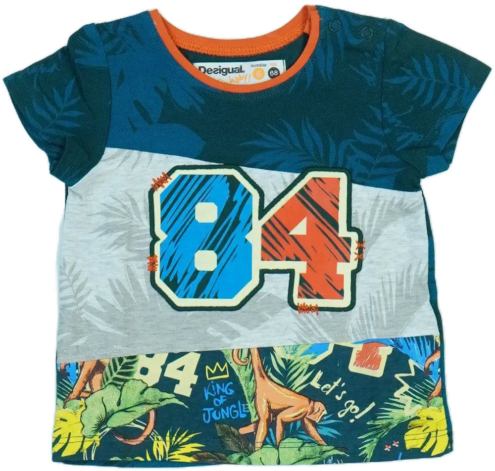 Kék Desigual Póló EU 68 / UK 3-6 hónap / US 3-6 hónap