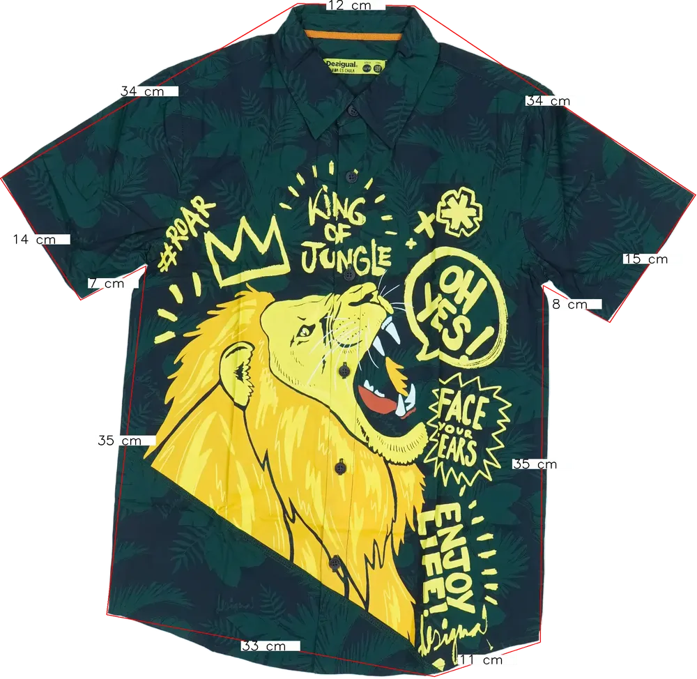 Zöld Desigual Ing EU 152 / UK 12 év / US 12 év/L