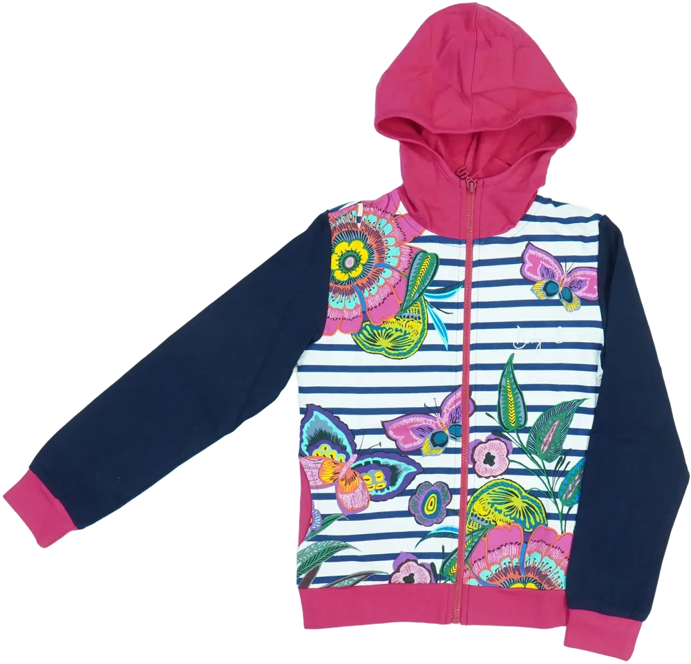 Többszínű Desigual Kapucnis pulóver EU 140 / UK 10 év / US 10 év/L