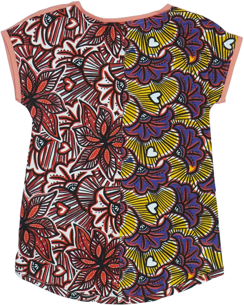 Rózsaszín Desigual Póló EU 140 / UK 10 év / US 10 év/L