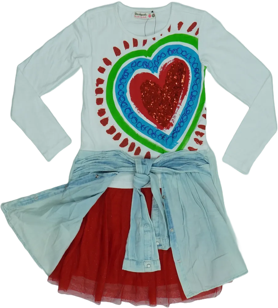 Többszínű Desigual Ruha EU 116 / UK 6 év / US 6 év/S