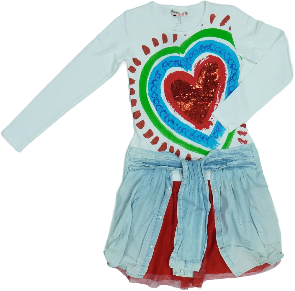 Többszínű Desigual Ruha EU 152 / UK 12 év / US 12 év/L