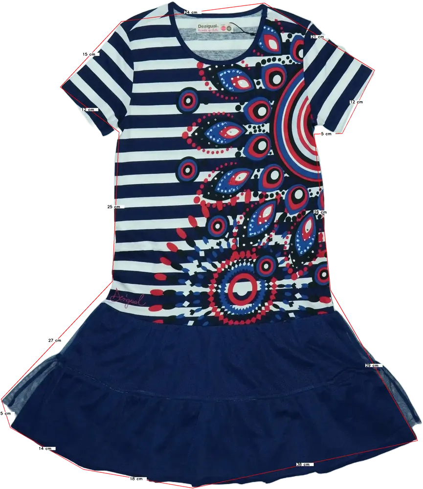 Kék Desigual Ruha EU 152 / UK 12 év / US 12 év/L