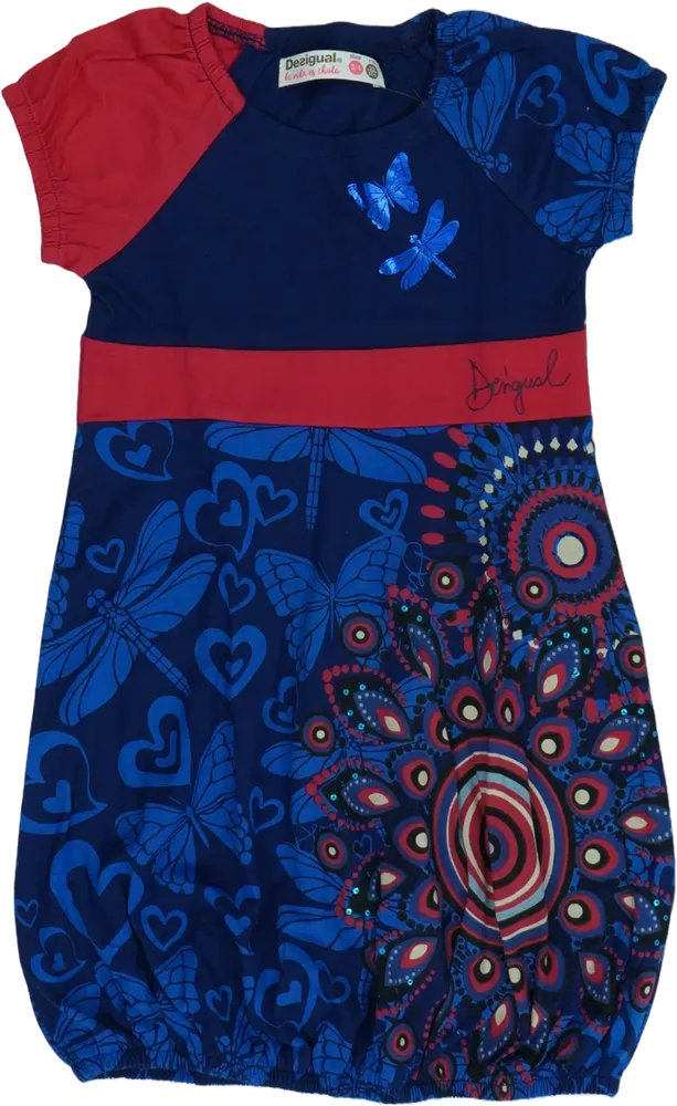 Kék Desigual Ruha EU 104 / UK 4 év / US 4T/XS