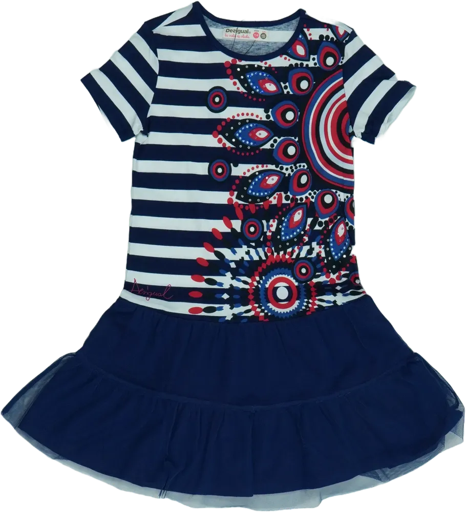 Kék Desigual Ruha EU 128 / UK 8 év / US 8 év/M