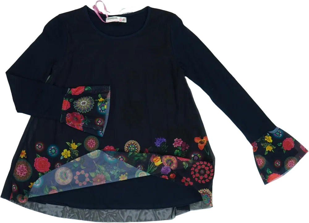 Kék Desigual Tunika EU 152 / UK 12 év / US 12 év/L