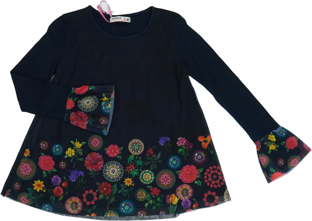 Kék Desigual Tunika EU 152 / UK 12 év / US 12 év/L