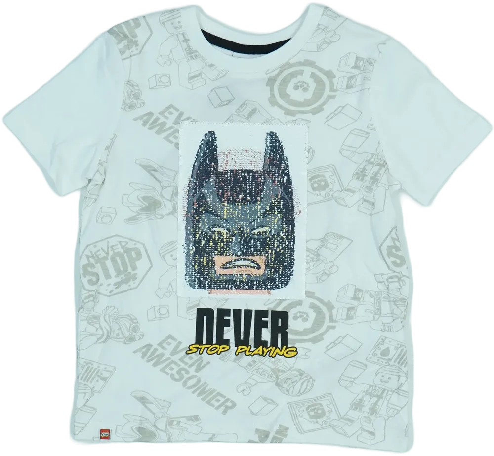 Fehér Lego Póló EU 116 / UK 6 év / US 6 év/S