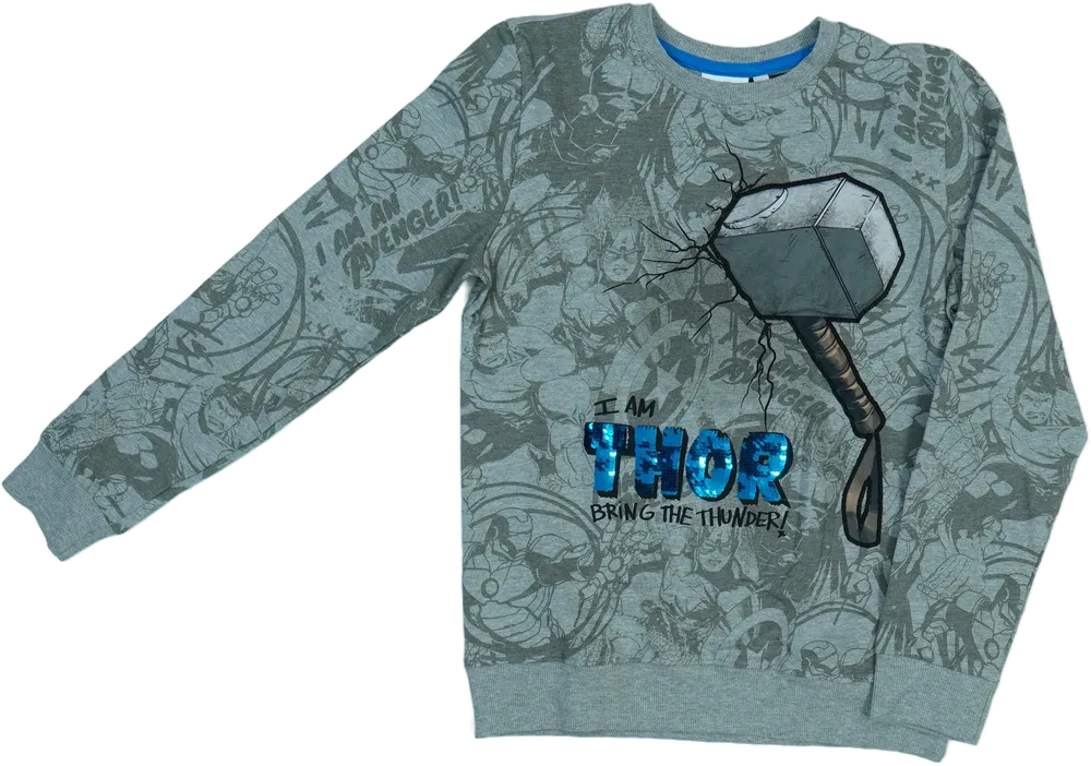 Szürke Desigual Pulóver EU 152 / UK 12 év / US 12 év/L