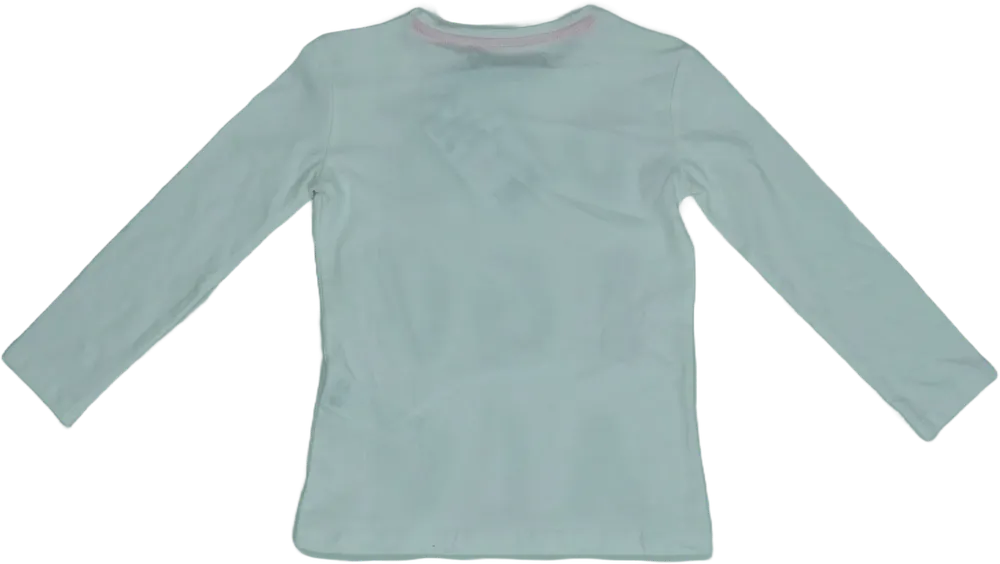 Fehér Desigual Hosszú ujjú felső EU 152 / UK 12 év / US 12 év/L