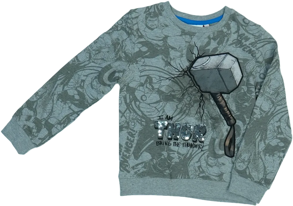 Szürke Desigual Pulóver EU 116 / UK 6 év / US 6 év/S