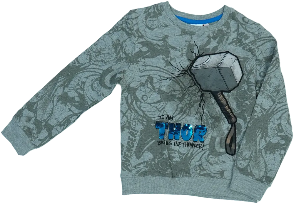 Szürke Desigual Pulóver EU 116 / UK 6 év / US 6 év/S