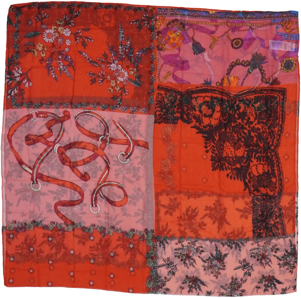 Többszínű Desigual Kendő Egyméret