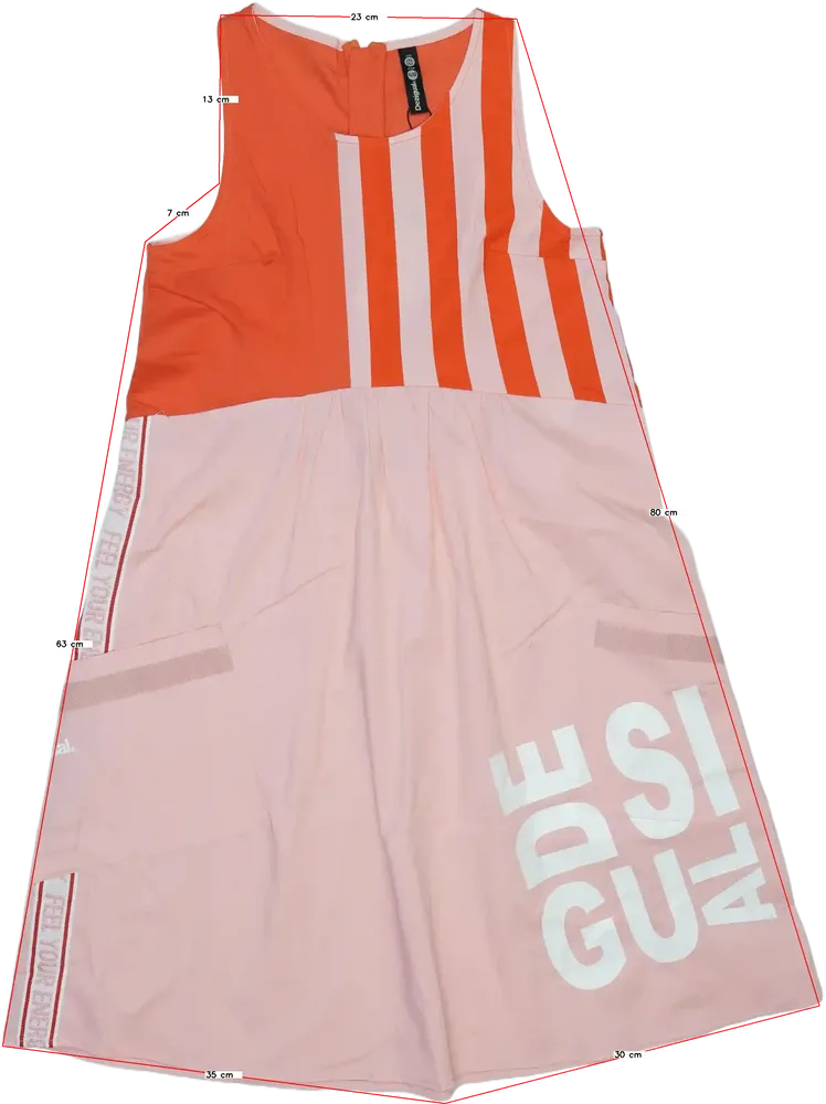 Rózsaszín Desigual Ruha EU 152 / UK 12 év / US 12 év/L