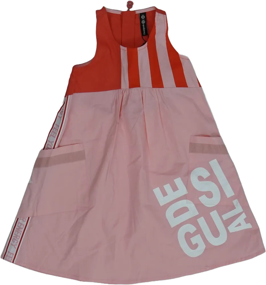 Rózsaszín Desigual Ruha EU 104 / UK 4 év / US 4T/XS