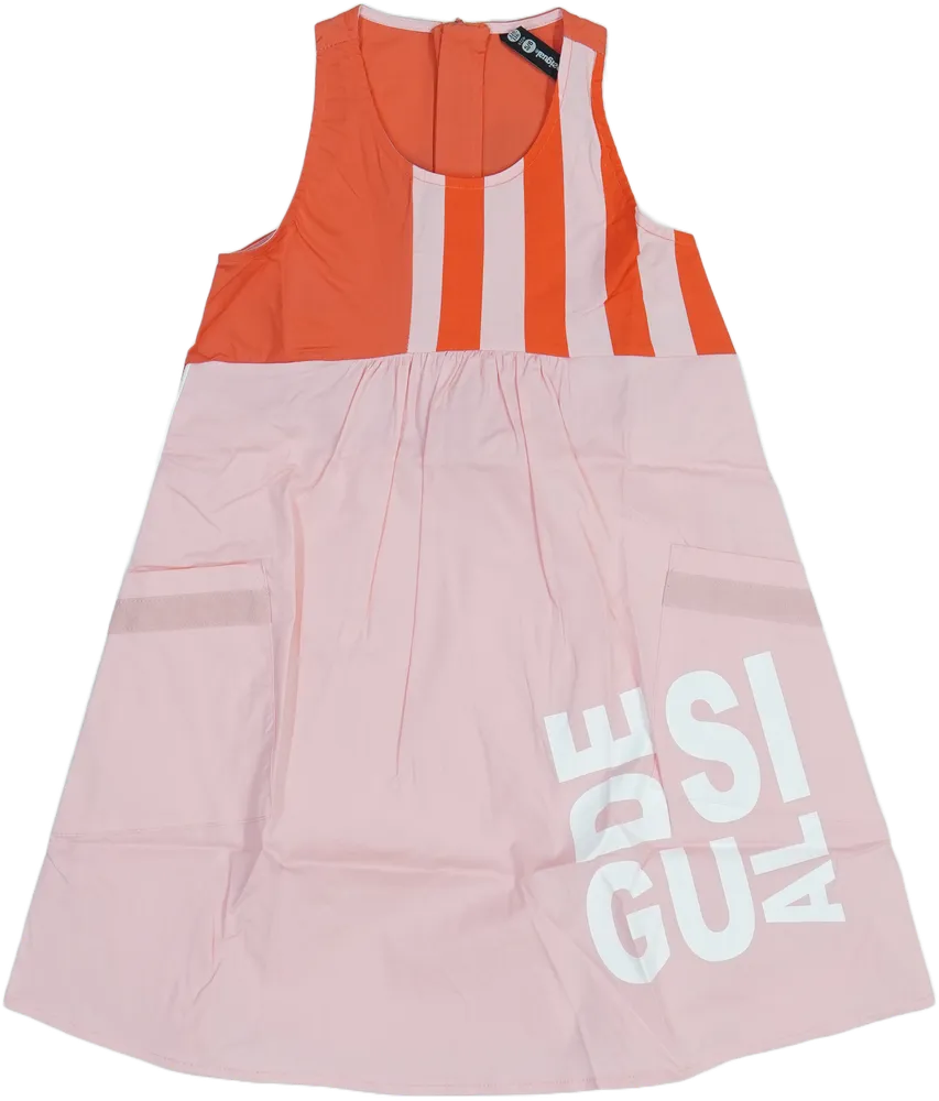 Rózsaszín Desigual Ruha EU 116 / UK 6 év / US 6 év/S