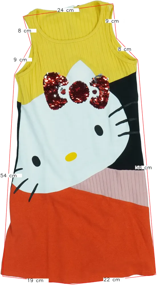 Sárga Desigual Ruha EU 140 / UK 10 év / US 10 év/L