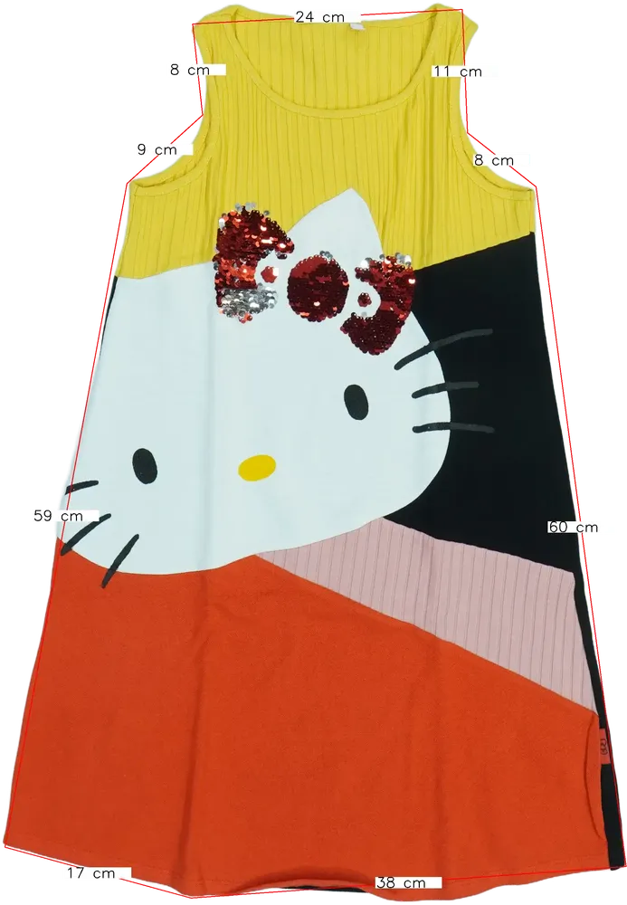 Sárga Desigual Ruha EU 152 / UK 12 év / US 12 év/L