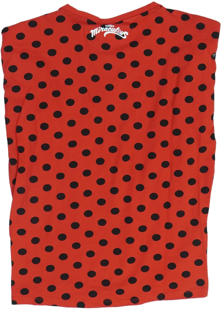 Piros Desigual Hosszú ujjú felső EU 152 / UK 12 év / US 12 év/L