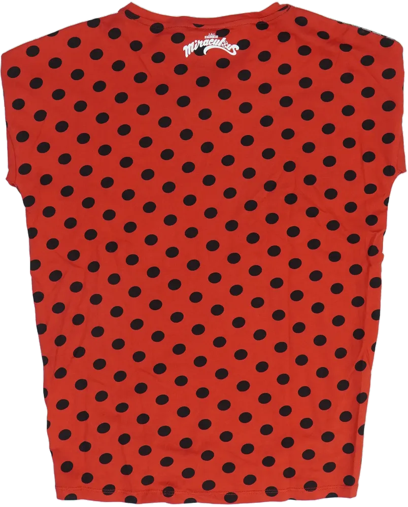 Piros Desigual Hosszú ujjú felső EU 164 / UK 14 év / US 14 év/XL