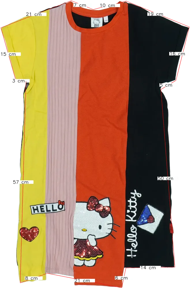 Rózsaszín Desigual Ruha EU 140 / UK 10 év / US 10 év/L