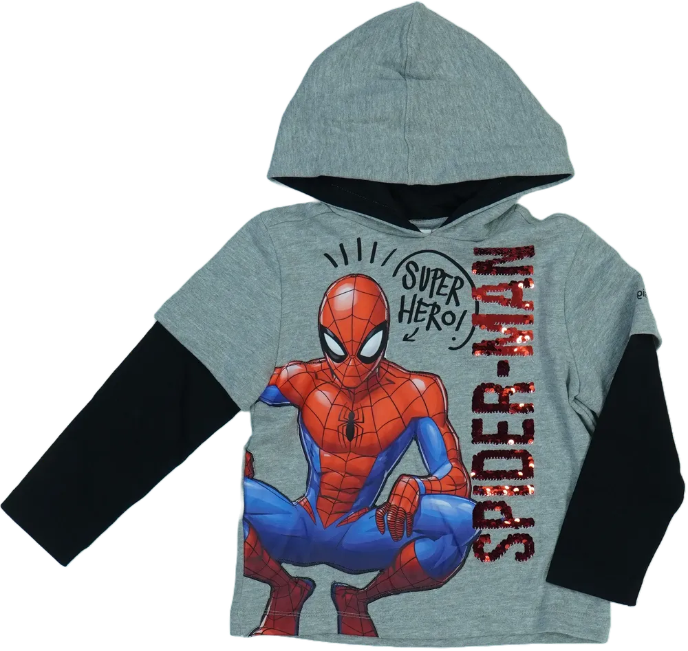 Szürke Desigual Kapucnis pulóver EU 116 / UK 6 év / US 6 év/S