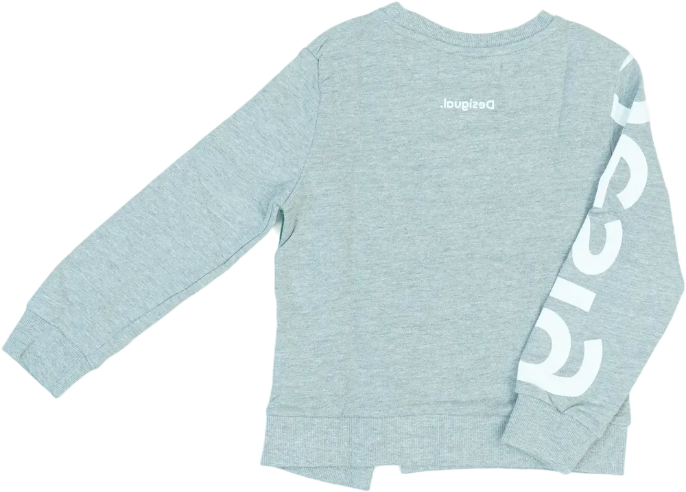 Szürke Desigual Pulóver EU 104 / UK 4 év / US 4T/XS