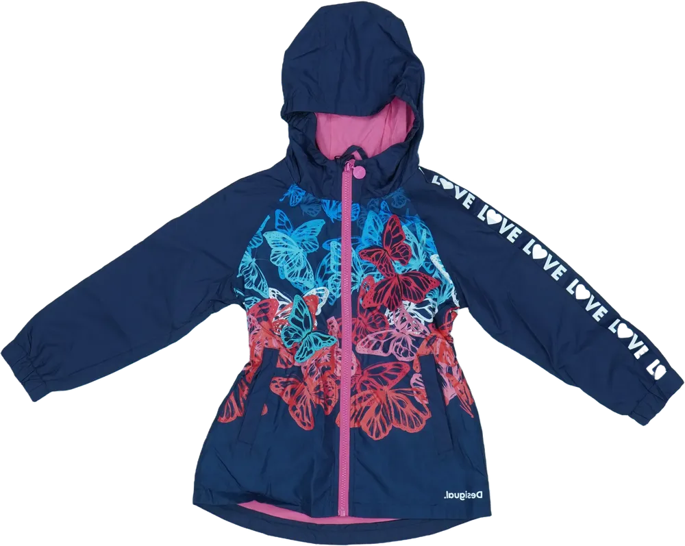 Kék Desigual Átmeneti kabát EU 140 / UK 10 év / US 10 év/L