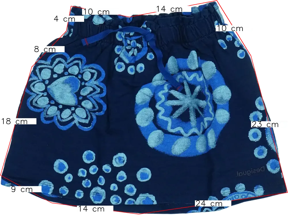 Kék Desigual Szoknya EU 116 / UK 6 év / US 6 év/S