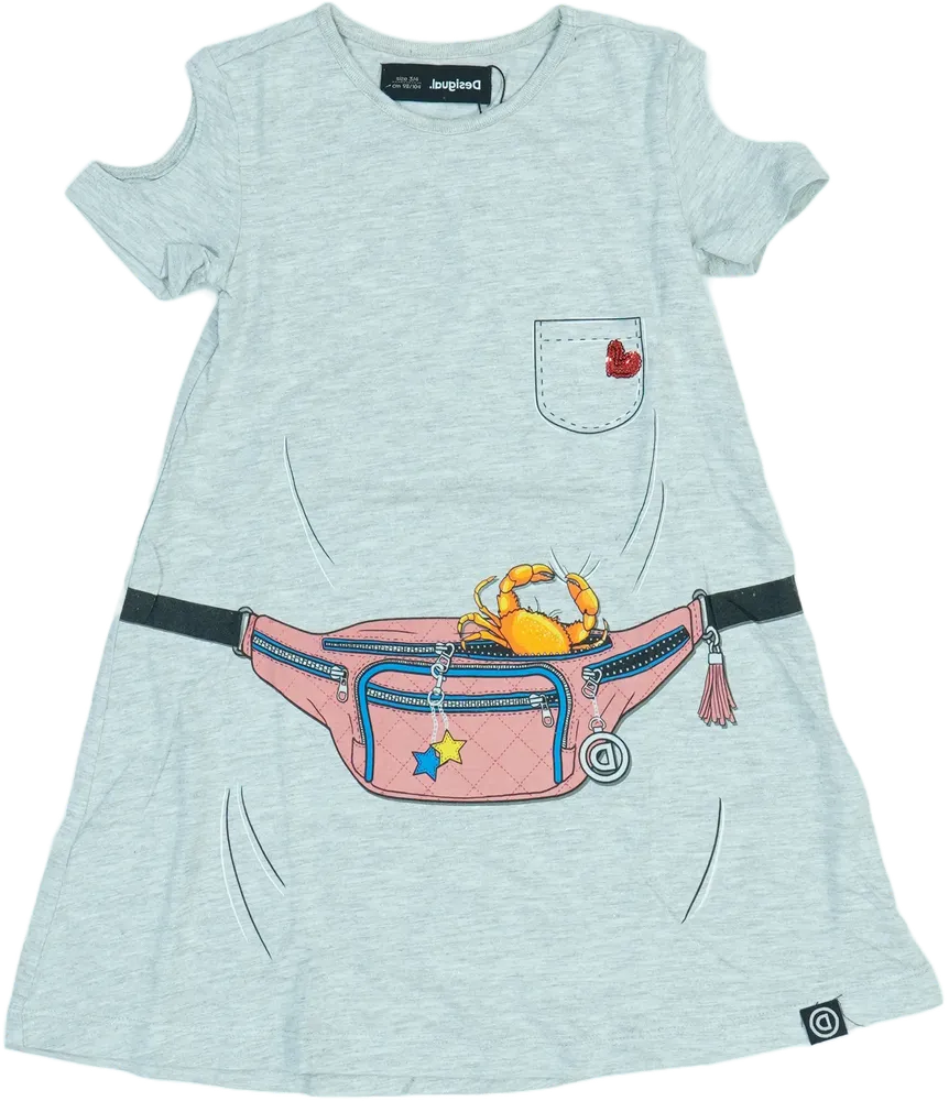 Szürke Desigual Ruha EU 104 / UK 4 év / US 4T/XS