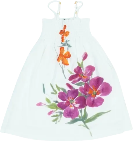 Fehér Desigual Ruha EU 104 / UK 4 év / US 4T/XS