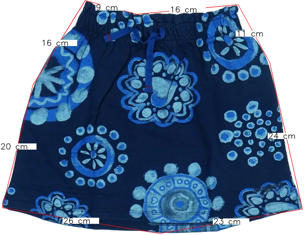 Kék Desigual Szoknya EU 128 / UK 8 év / US 8 év/M