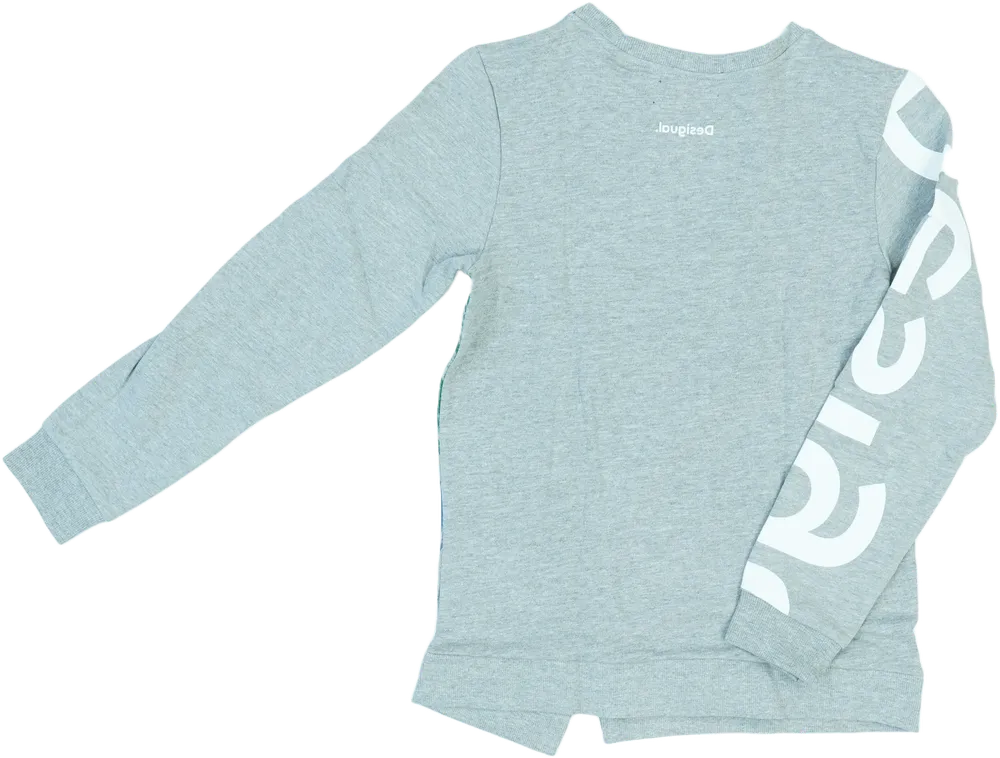 Szürke Desigual Pulóver EU 152 / UK 12 év / US 12 év/L