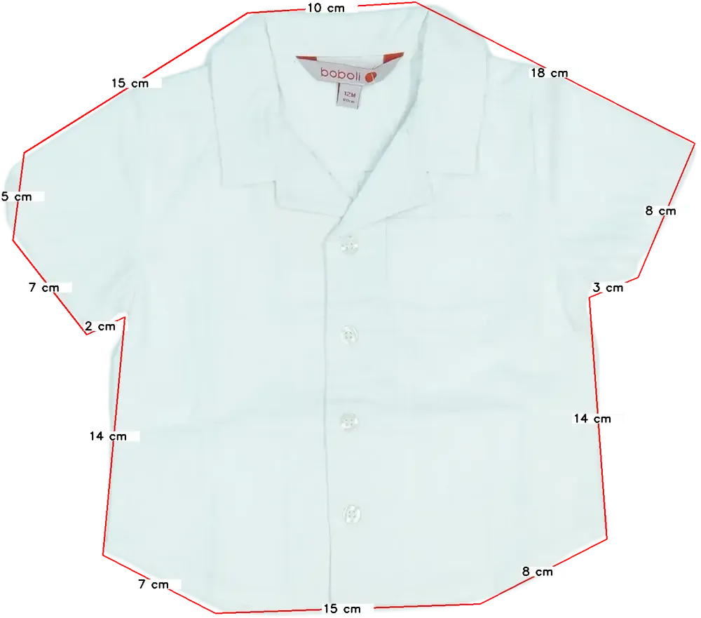 Fehér Boboli Ing EU 80 / UK 9-12 hónap / US 12 hónap