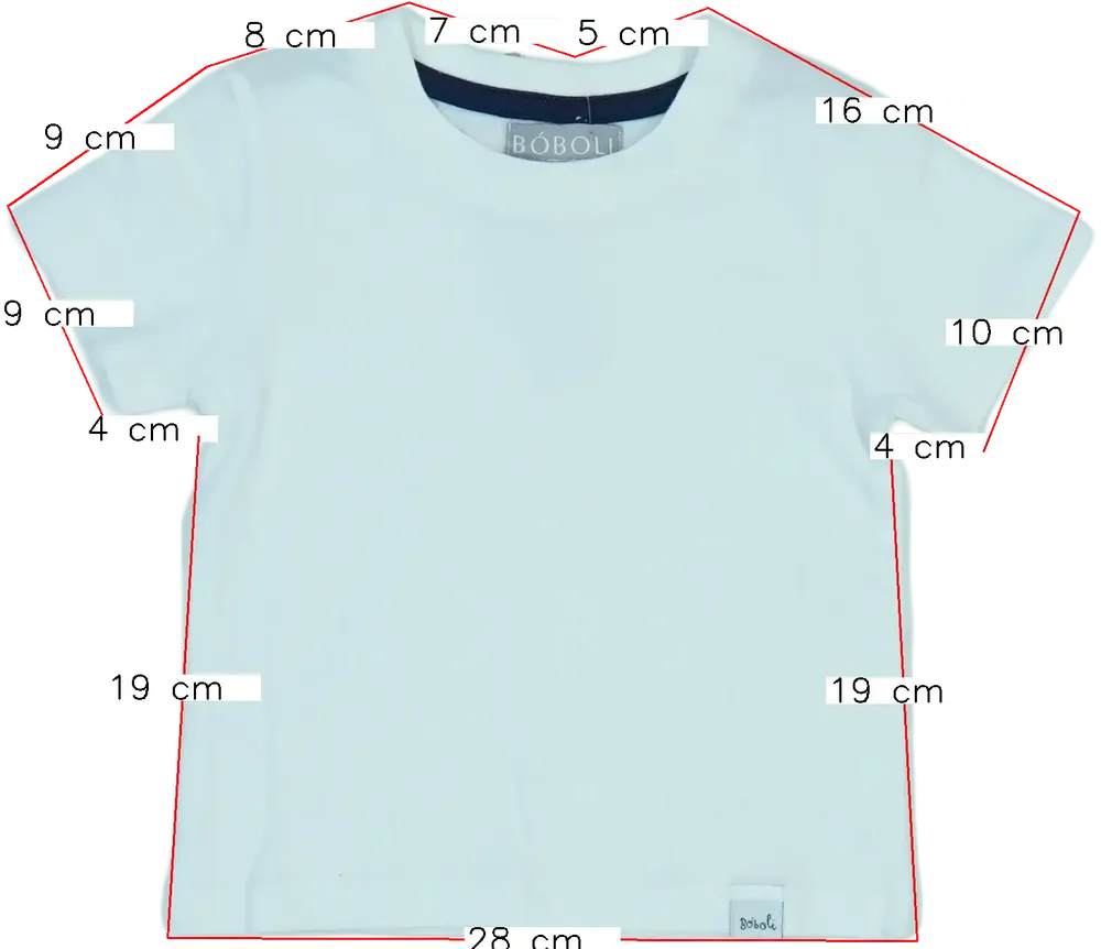 Fehér Boboli Póló EU 80 / UK 9-12 hónap / US 12 hónap