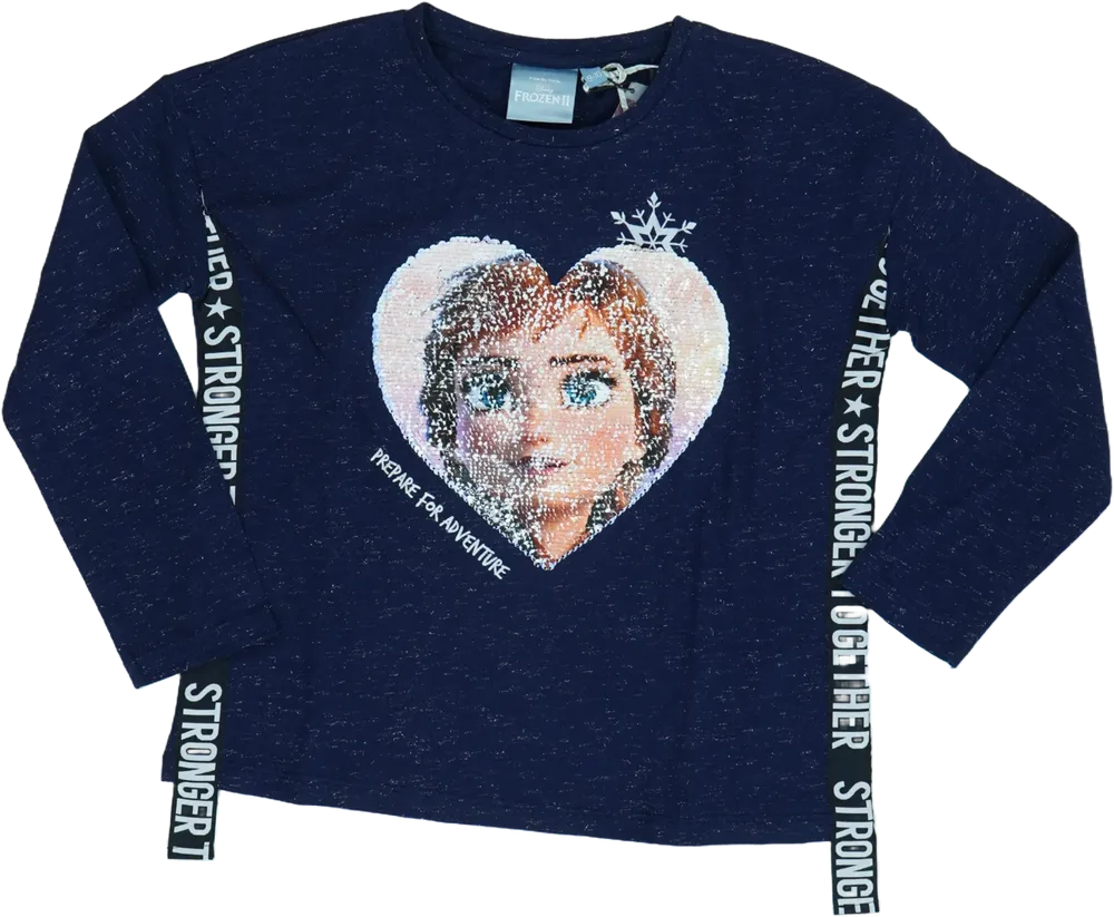 Kék Desigual Hosszú ujjú felső EU 140 / UK 10 év / US 10 év/L