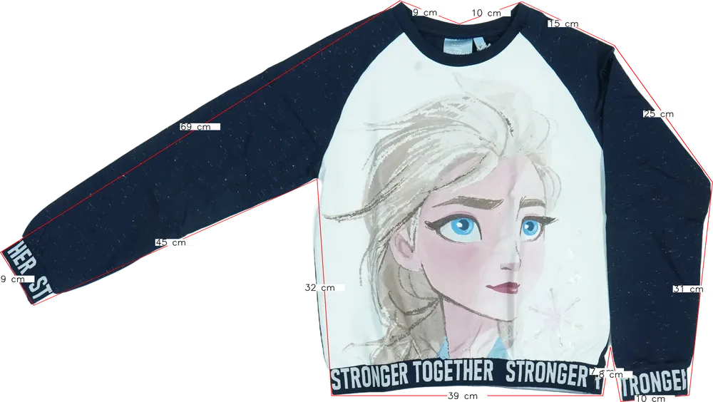 Kék Desigual Pulóver EU 164 / UK 14 év / US 14 év/XL